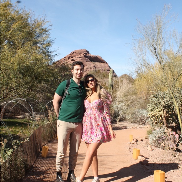 For love and lemons tayla mini dress in pink - Picture 4 of 4